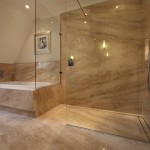 Luxury walk in shower