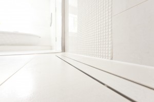 View of a Wet Room Screed Drain