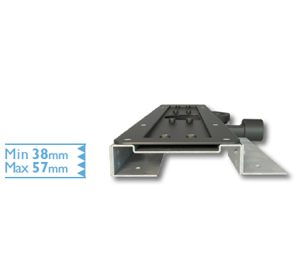 Extra Shallow Bracket for Linear Screed Drain