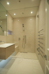 Luxury shower room