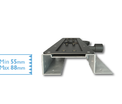 Standard Bracket for Linear Screed Drain