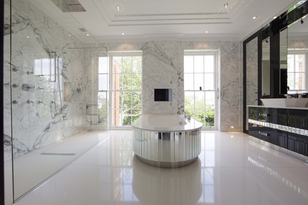 Beautiful wetroom in luxury home