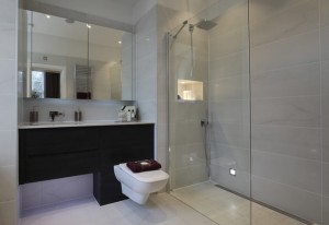 Stylish wet room design 