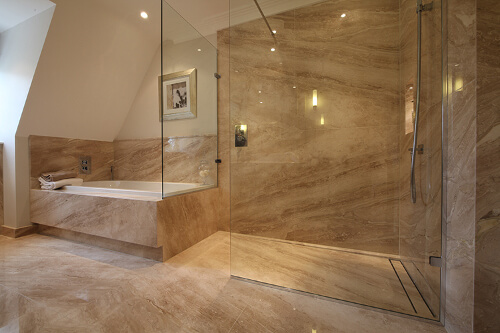 luxury wet room natural