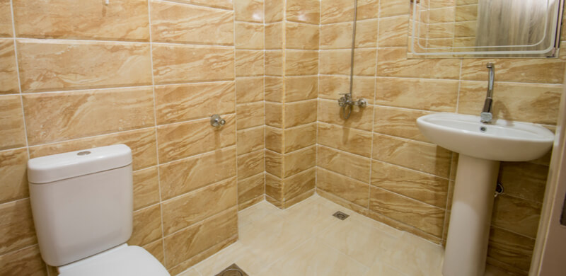 Leak free wetroom image