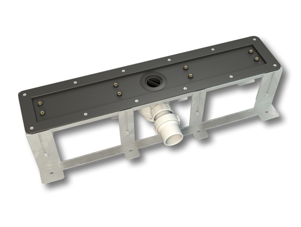 CAD Design of Linear Screed Drain