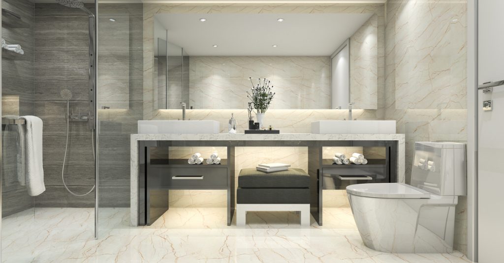 His and hers bathrooms deals