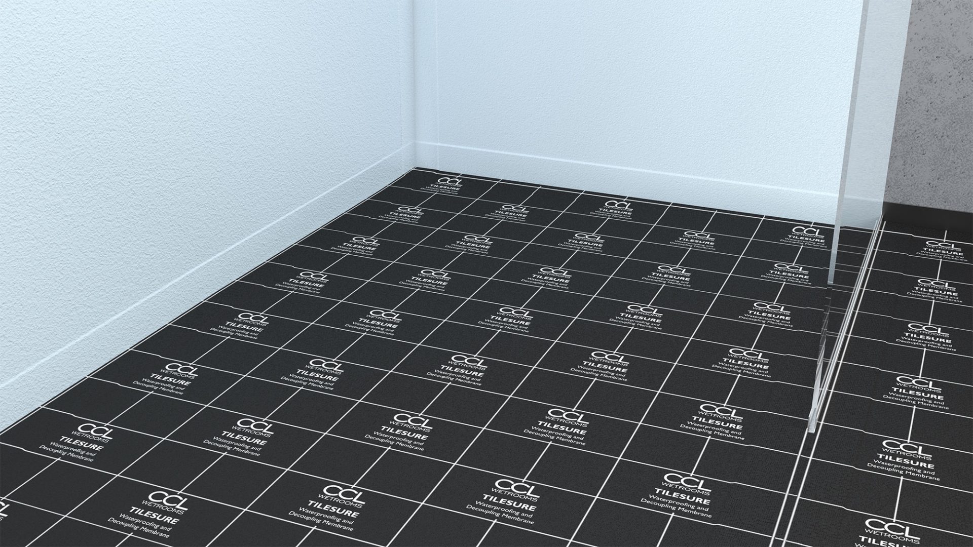 Decoupling Membranes In A Wetroom, Decoupling Mat Floor Tiling