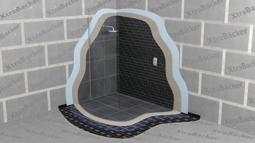 Tile Backer Boards In A Wetroom, Best Tile Backer For Shower Walls
