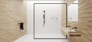 how to make a bathroom less slippery