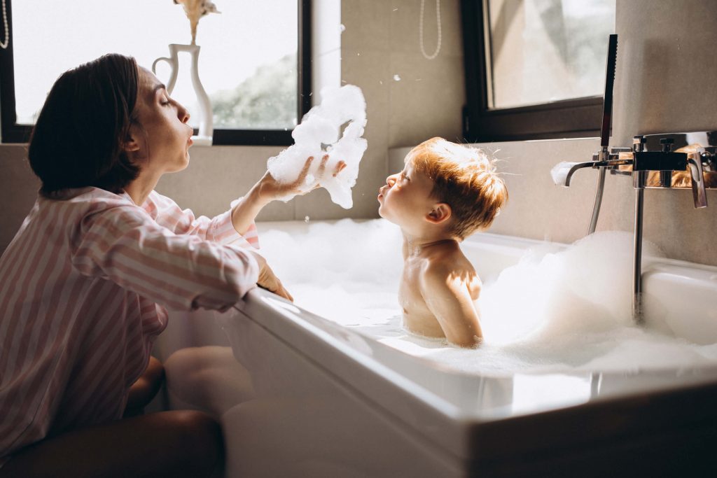 Mom in Bathroom (1)