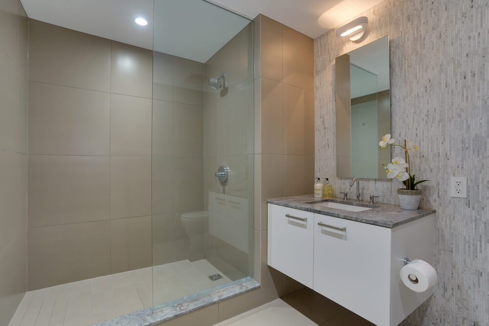 Modern wetroom